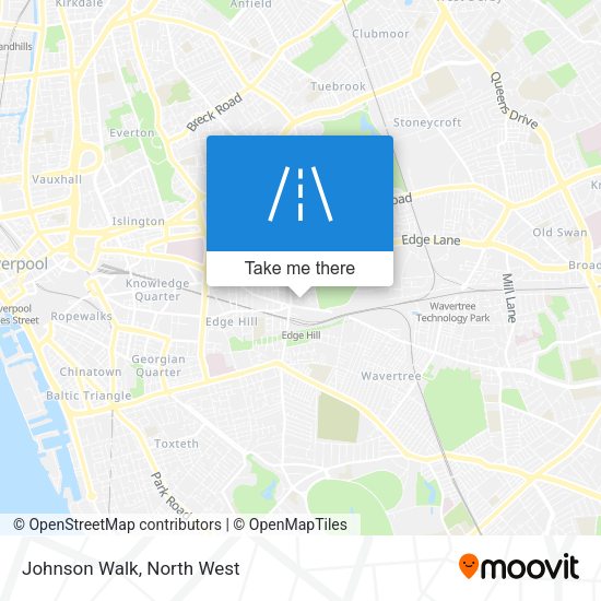 Johnson Walk map