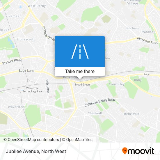 Jubilee Avenue map