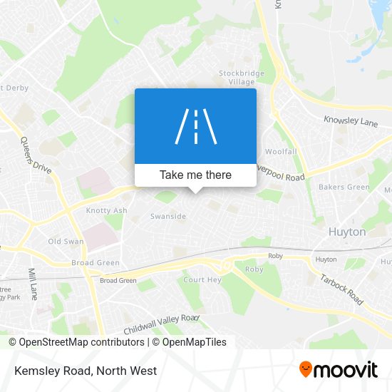 Kemsley Road map