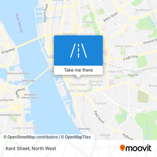 Kent Street map