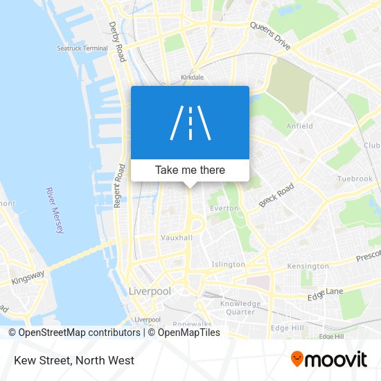 Kew Street map