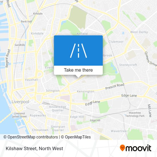 Kilshaw Street map