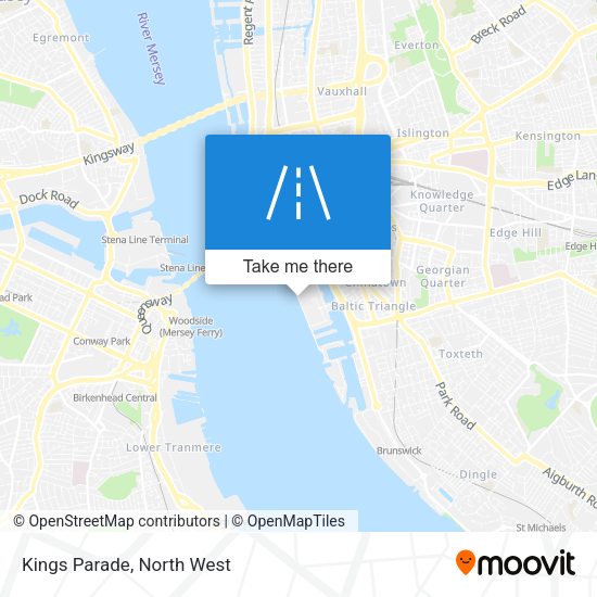 Kings Parade map