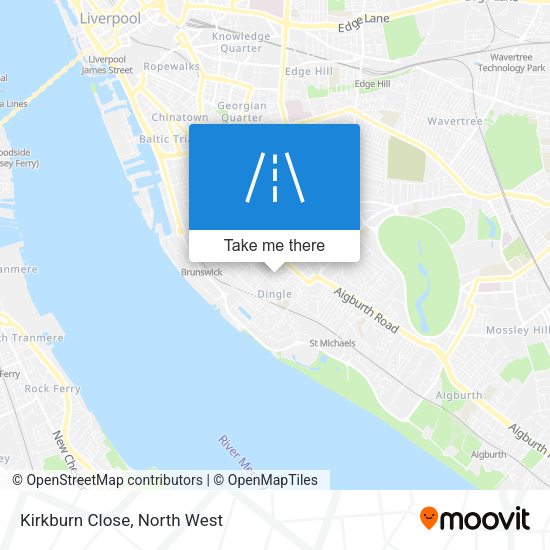 Kirkburn Close map
