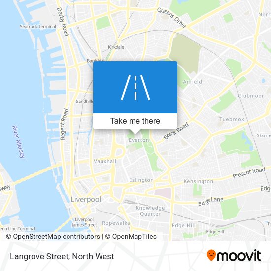 Langrove Street map