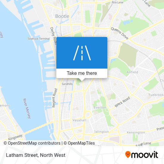 Latham Street map