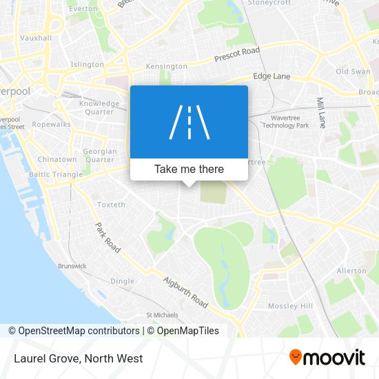 Laurel Grove map