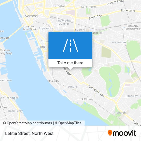 Letitia Street map