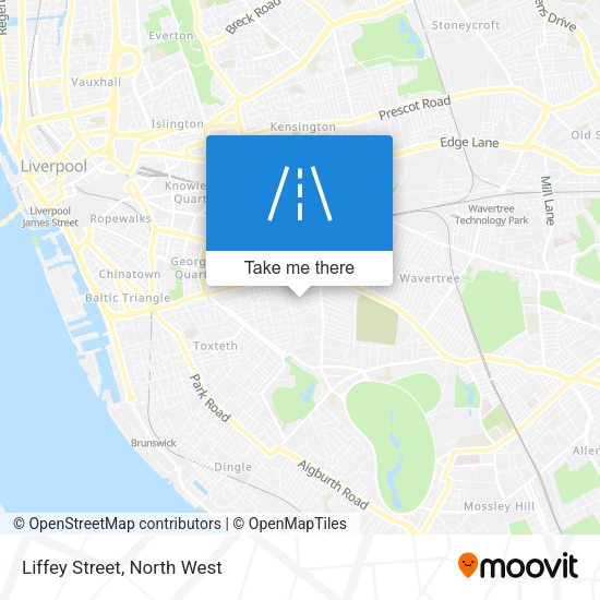 Liffey Street map
