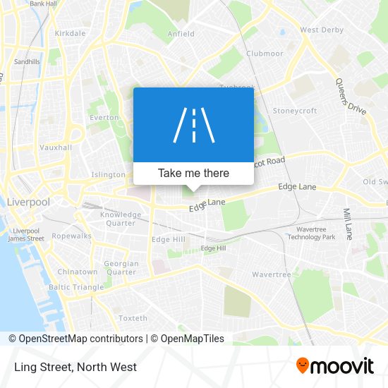 Ling Street map