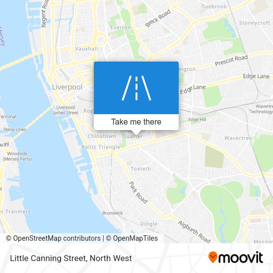 Little Canning Street map