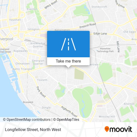 Longfellow Street map