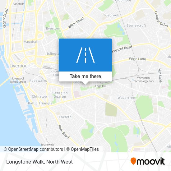 Longstone Walk map