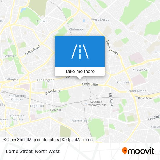 Lorne Street map