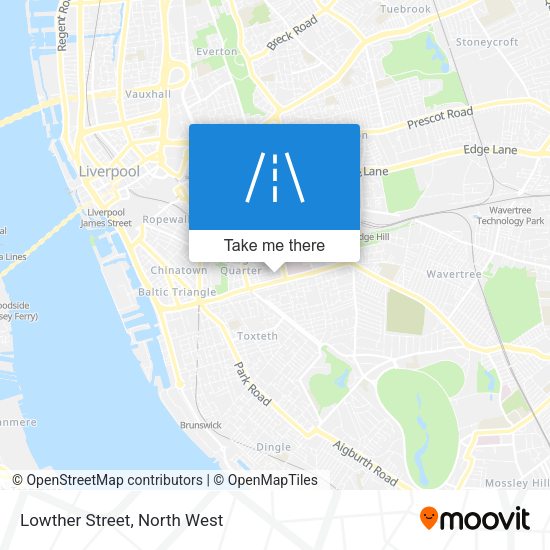 Lowther Street map