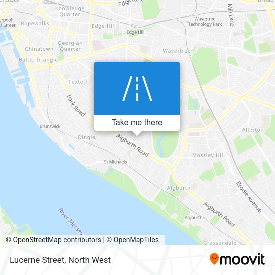 Lucerne Street map