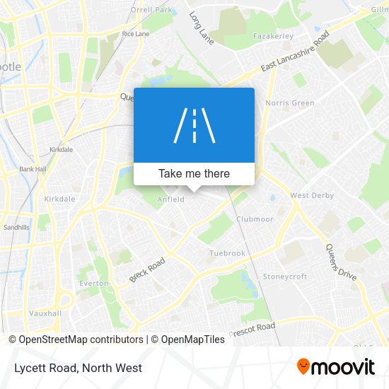Lycett Road map