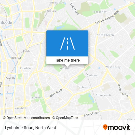 Lynholme Road map