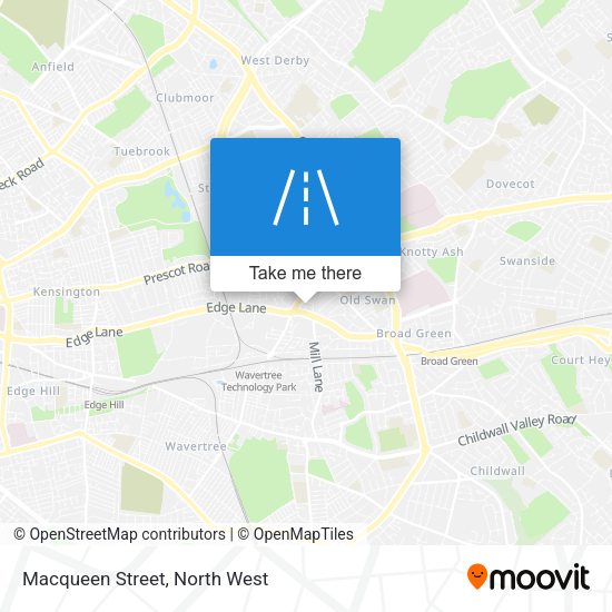 Macqueen Street map
