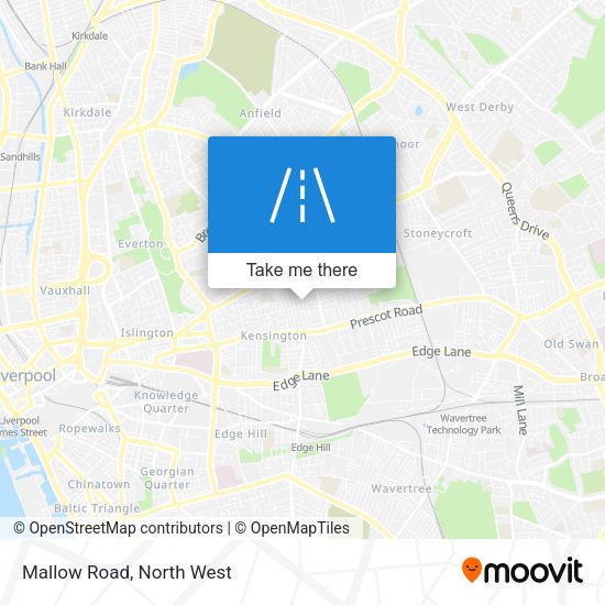 Mallow Road map