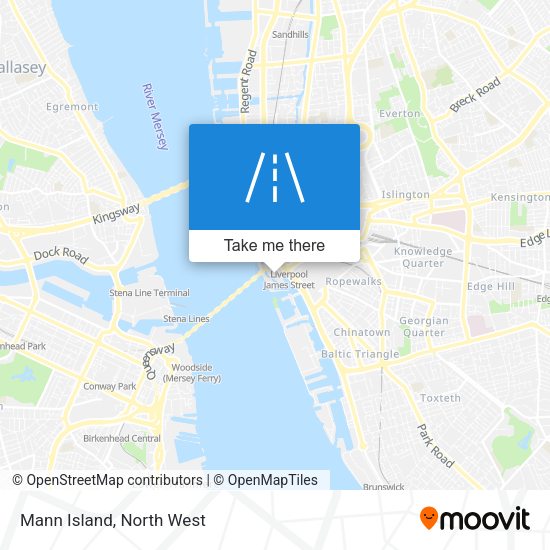 Mann Island map