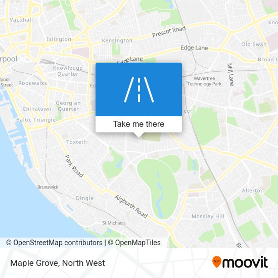 Maple Grove map