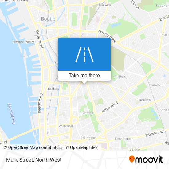Mark Street map