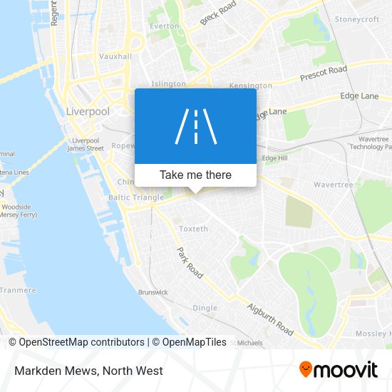Markden Mews map