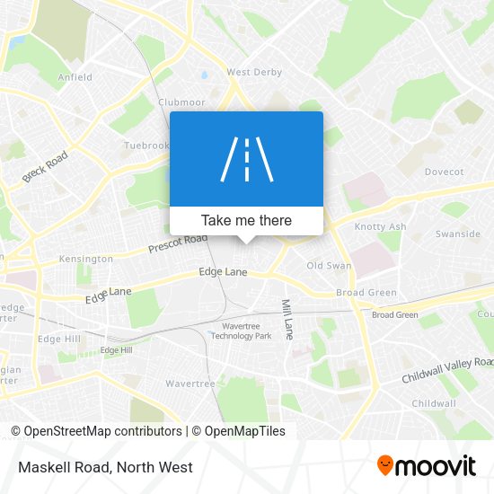 Maskell Road map