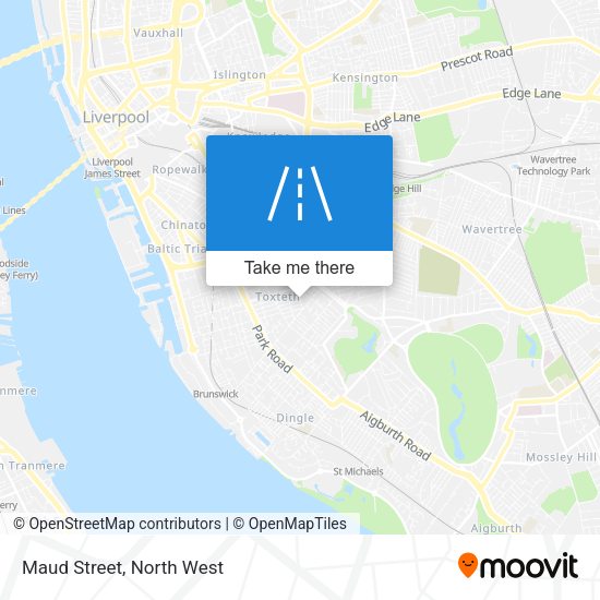 Maud Street map