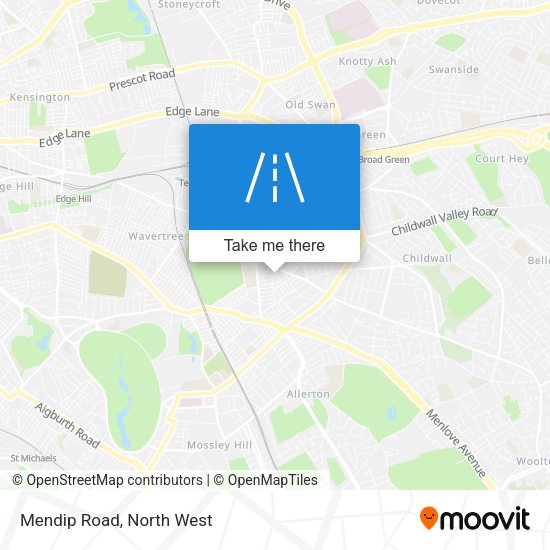 Mendip Road map