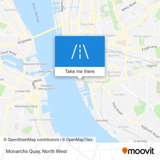 Monarchs Quay map