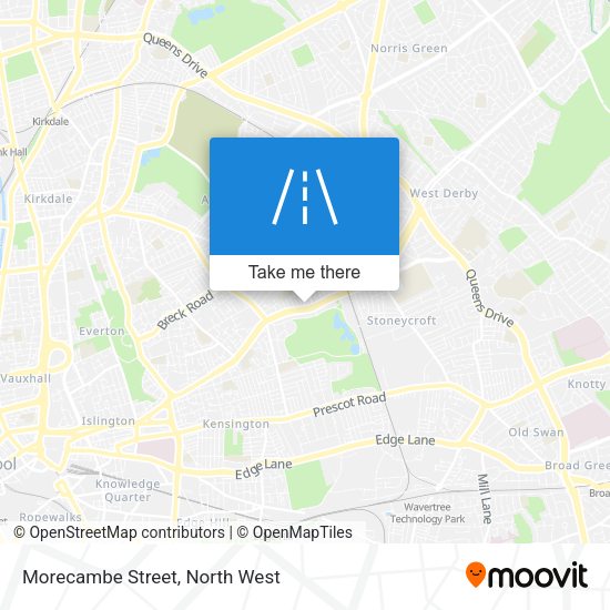 Morecambe Street map