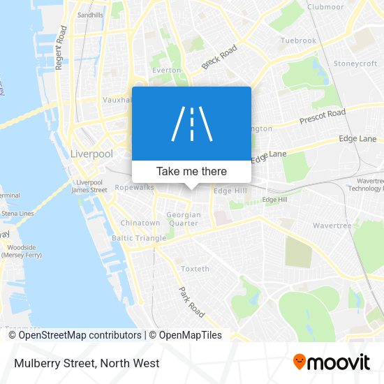Mulberry Street map