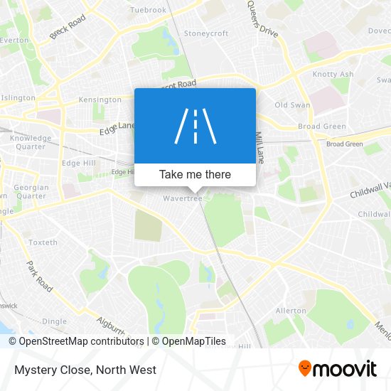 Mystery Close map