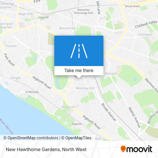 New Hawthorne Gardens map