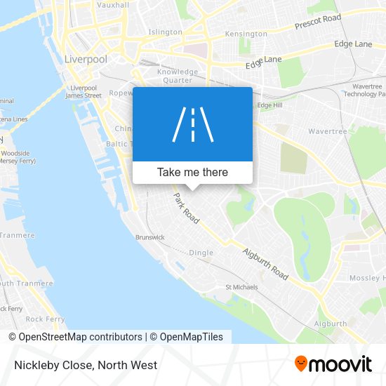 Nickleby Close map