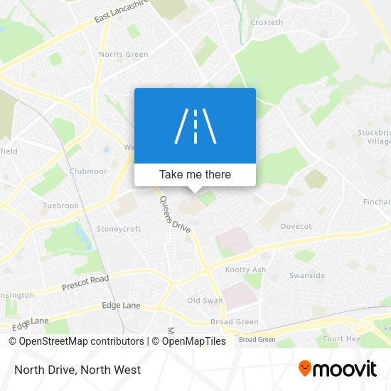 North Drive map