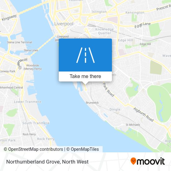 Northumberland Grove map