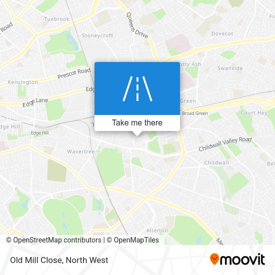 Old Mill Close map