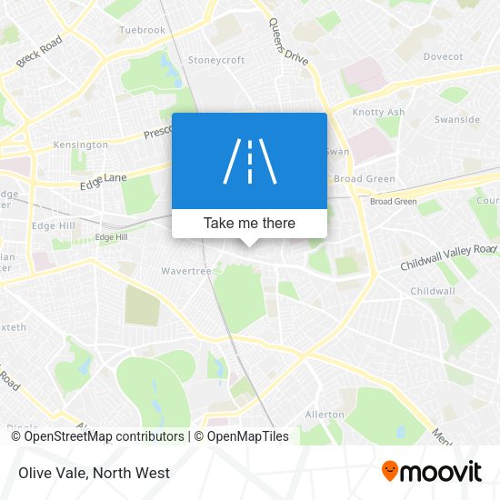 Olive Vale map