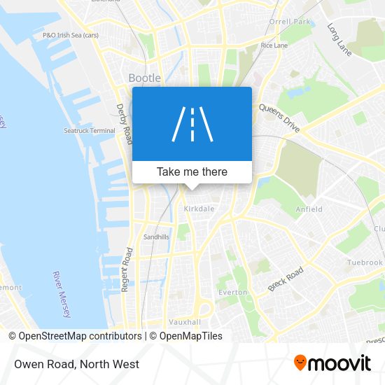 Owen Road map