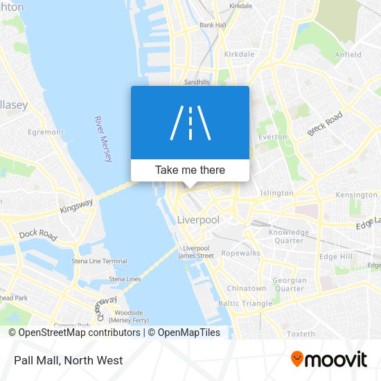 Pall Mall map