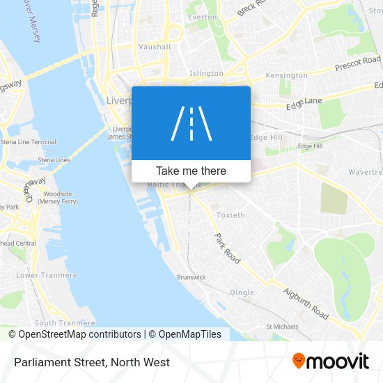 Parliament Street map