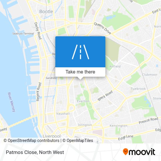 Patmos Close map