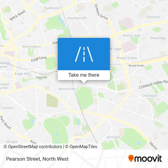 Pearson Street map