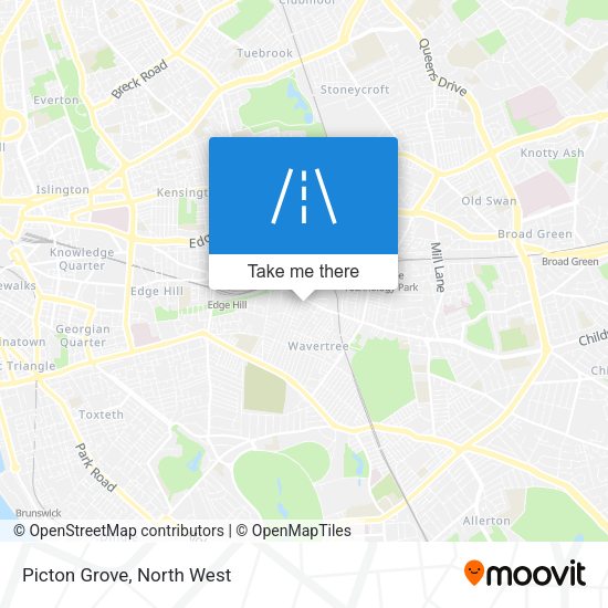 Picton Grove map