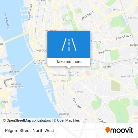 Pilgrim Street map