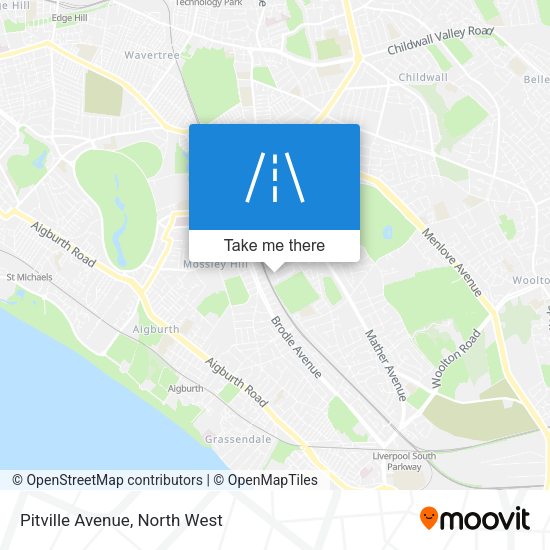 Pitville Avenue map
