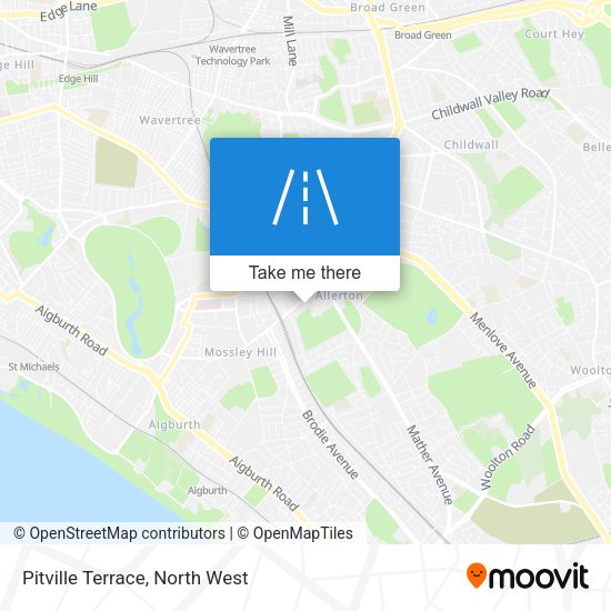 Pitville Terrace map